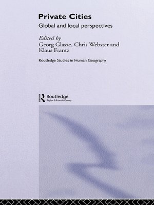 cover image of Private Cities